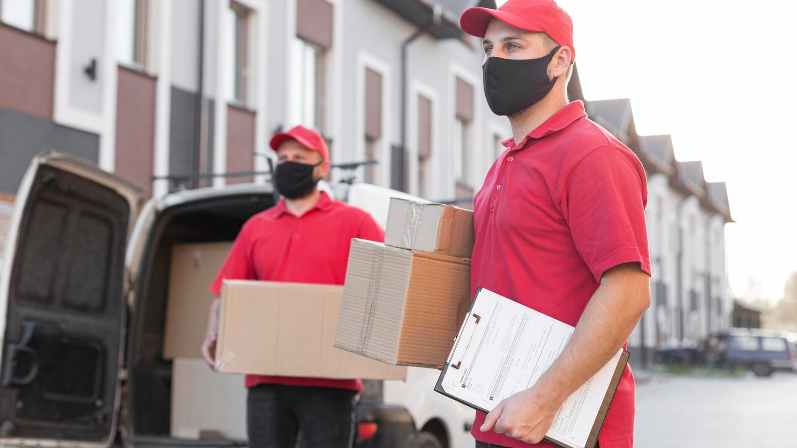 Professional packers carefully packing household items in Preet Vihar
